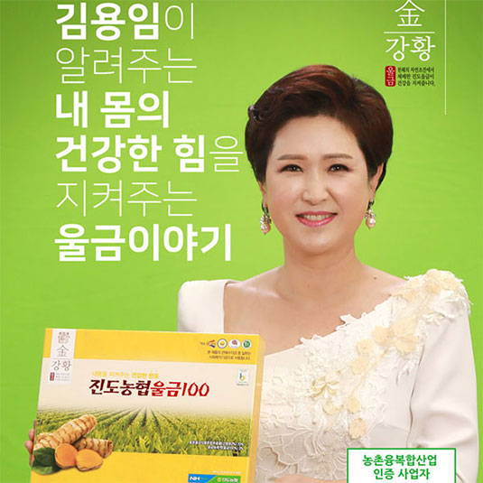 Lp 내몸을 지키는 건강한포 ! 김용임의 진도농협 울금스틱